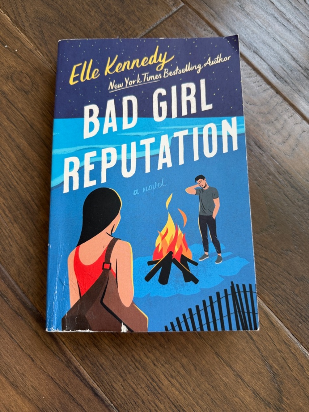 Bad Girl Reputation by Elle Kennedy - Blue Cover Novel